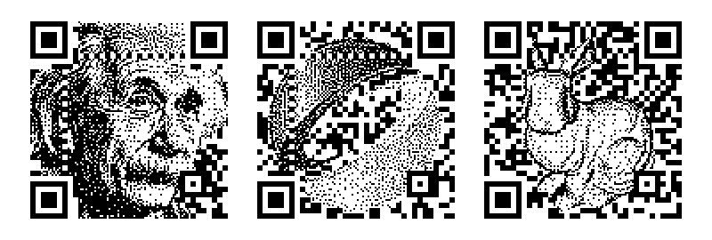 Halftone QR